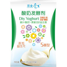 Probiótico yogur saludable en polvo